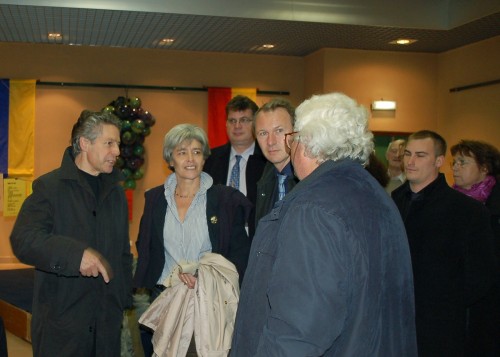 La troupe et Jacques Hiron - Photo G.Duvernet