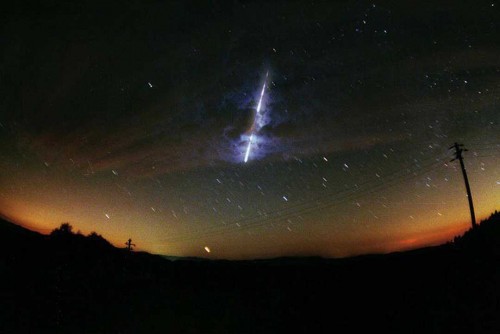 Bolide des Leonides en 2001