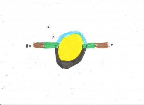 Saturne de Valentin (8ans)