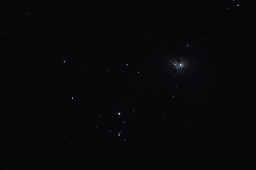 La Nébuleuse D'Orion 1 photo exp:30s iso:100 Newton 150/750 canon eos 1300D