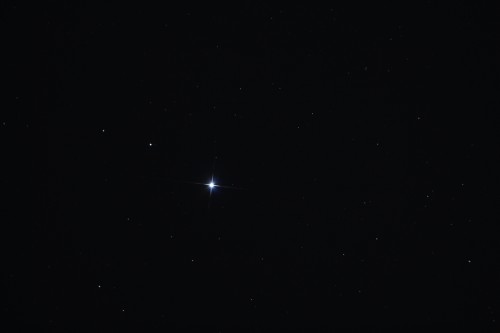 L'étoile Rigel  1 photo exp:10s iso 400 Newton 150/750 canon eos 1300D